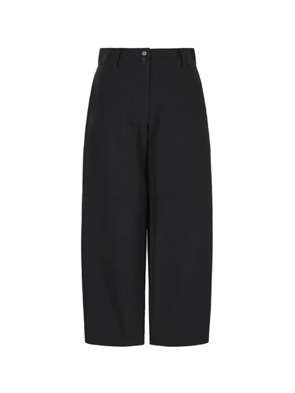 MINIMAL WIDE PANTS (BLACK)