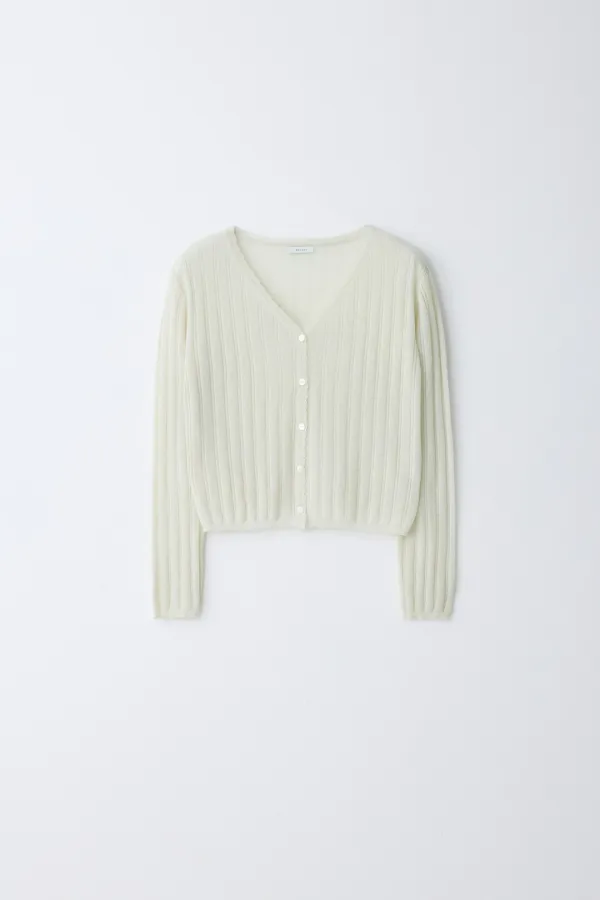 Como Cardigan_Apple Mint