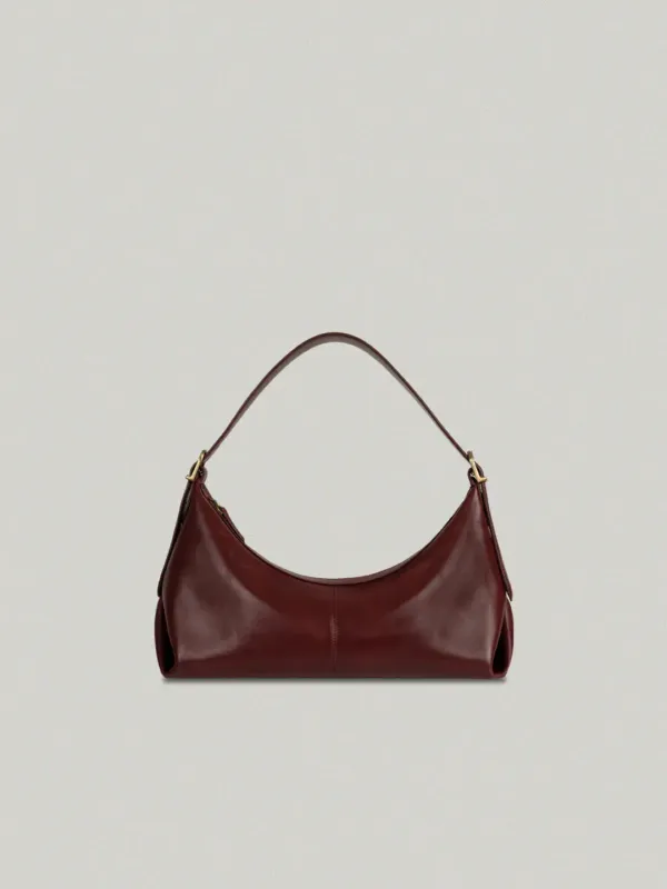 Bateau Bag Deep red - vintage바토백 - 빈티지