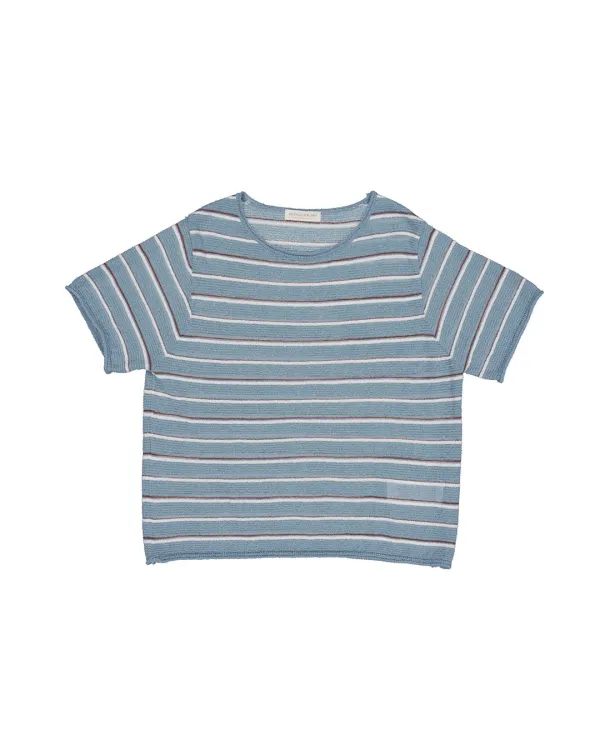 austin striped knit pullover (2color)