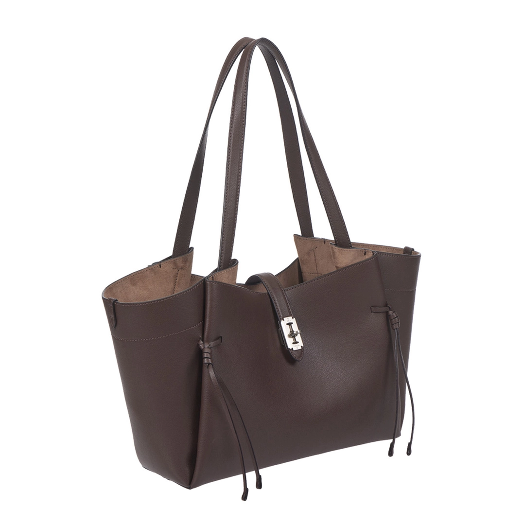 분크 Perfec Soft Layer Shopper L (퍼펙 소프트 레이어 쇼퍼 라지) Chocolate Brown 상품 이미지 1