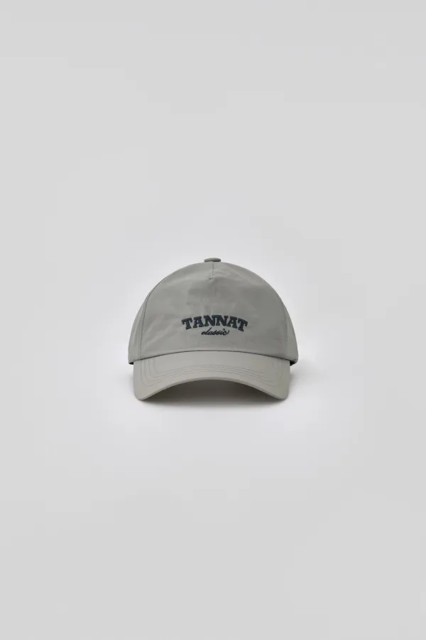 T/T Signature nylon logo ball cap (gray)