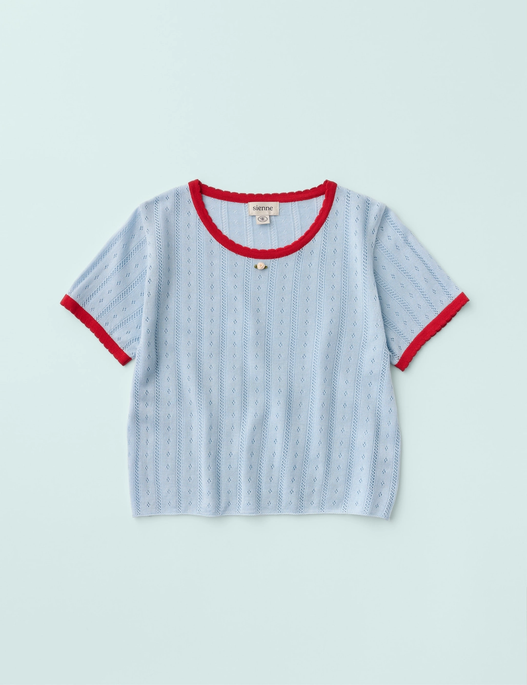 시엔느 Sally Ringer Knit (Sky blue) 상품 이미지 1