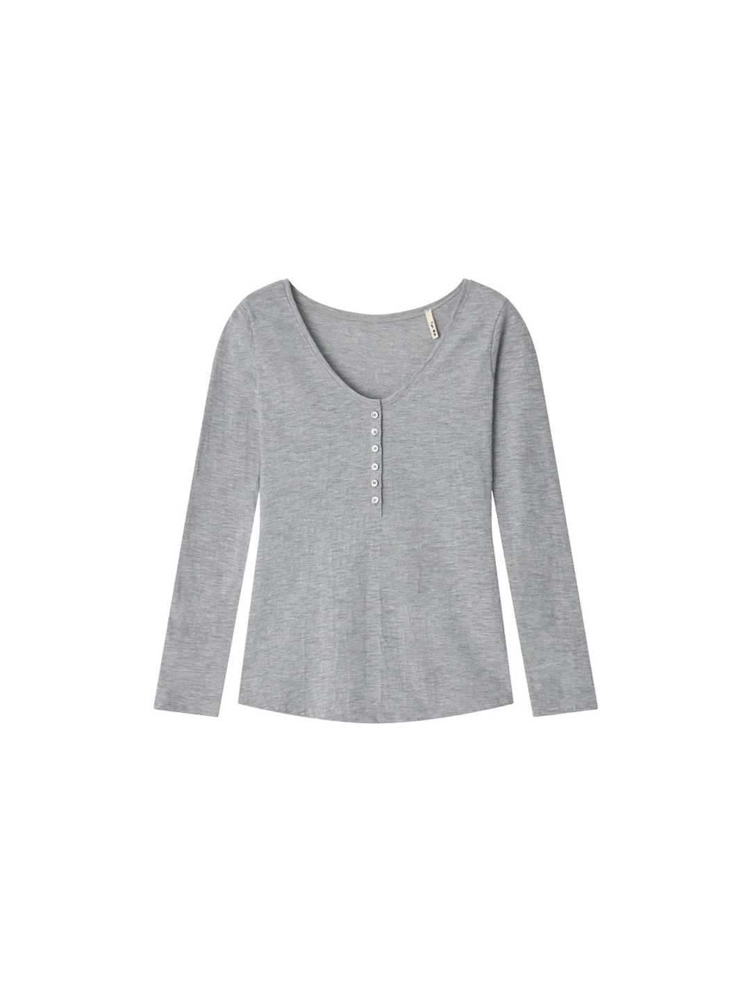 콜로신스 SHELL BUTTON TOP GRAY 상품 이미지 1