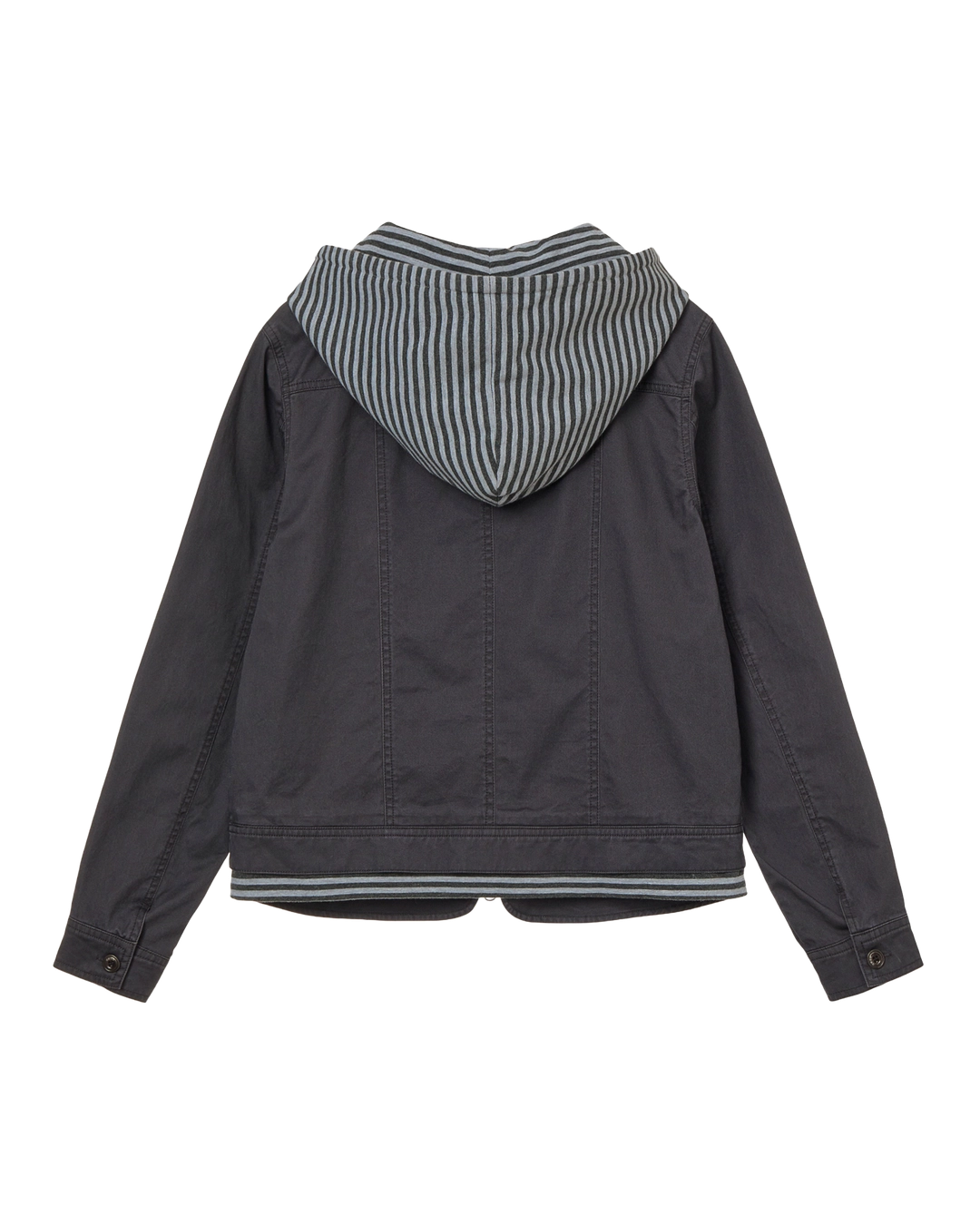 에이이에이이 HOODIE LAYERED JACKET [CHARCOAL] 상품 이미지 2