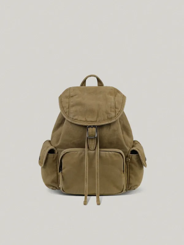 Fader Backpack Camel - Canvas페이더 백팩 - 캔버스