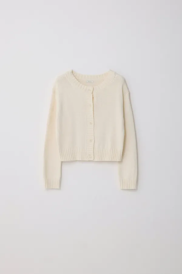 Village Cardigan_Cream