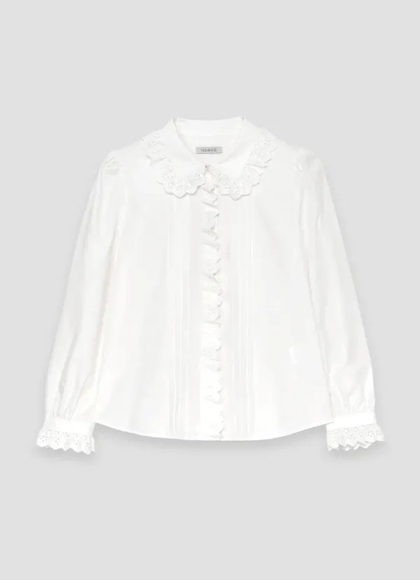 Sophie Lace Blouse (Ivory)