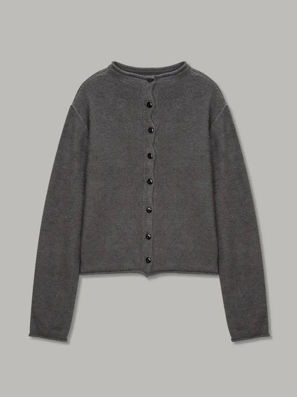 Half-Neck Polo CD_(Charcoal)