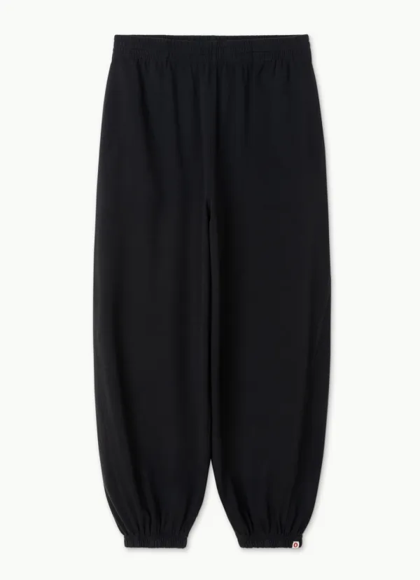 [Re-Stock] Diagonal jogger pants (Unisex)_Black