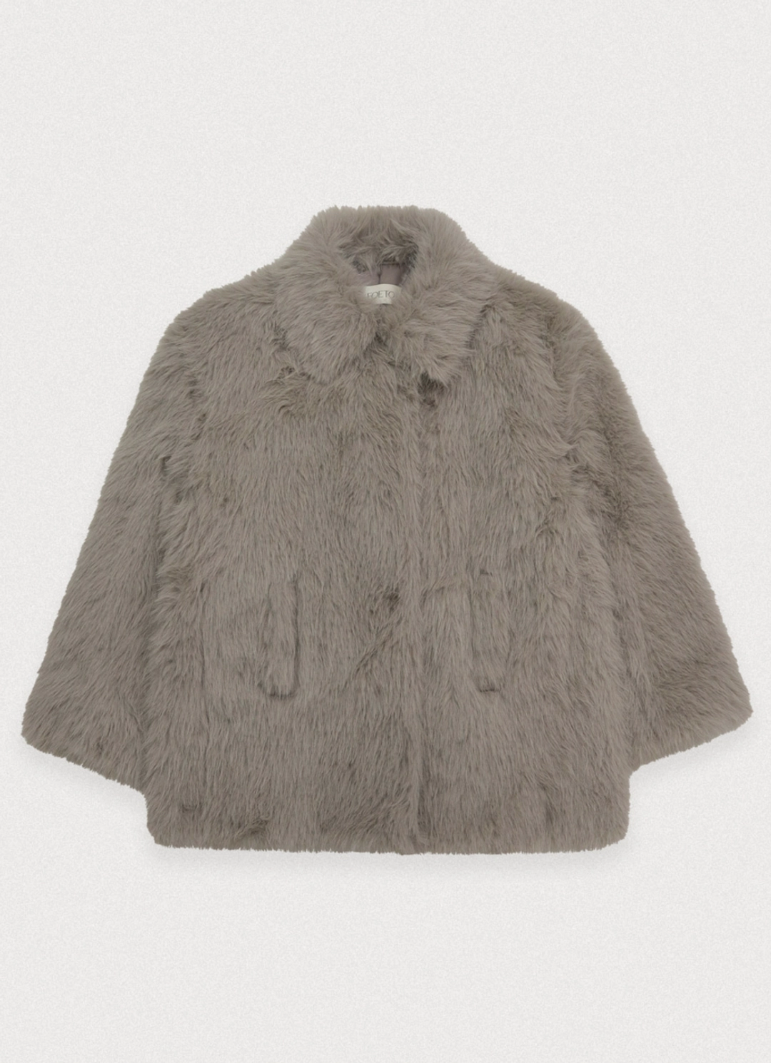 포에토 [11th] Fluffin fur jacket - grey 상품 이미지 3