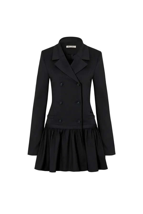 LIORA JACKET DRESS black