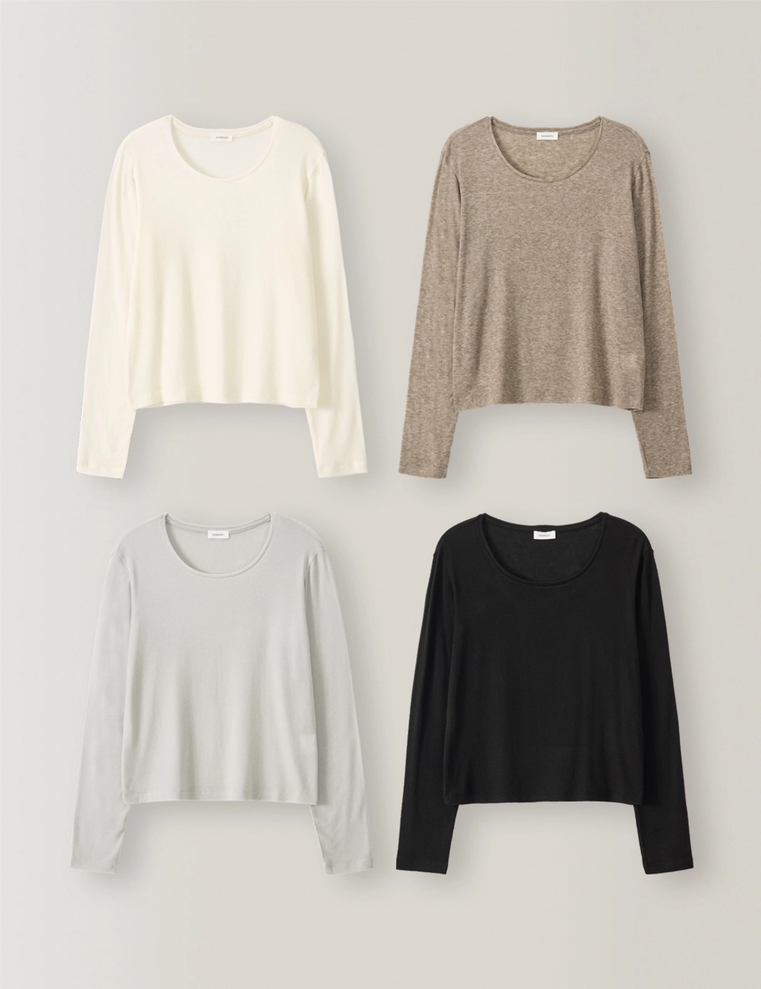 노미나떼 Soft Wool Touch T-Shirts (4 colors) 상품 이미지 3