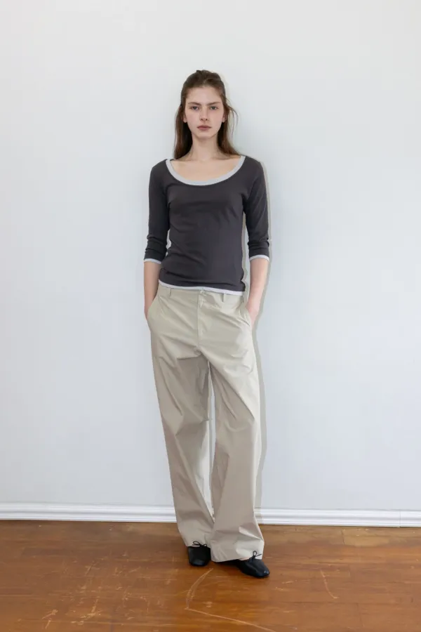 [4th] Dusk Cotton pants_Beige
