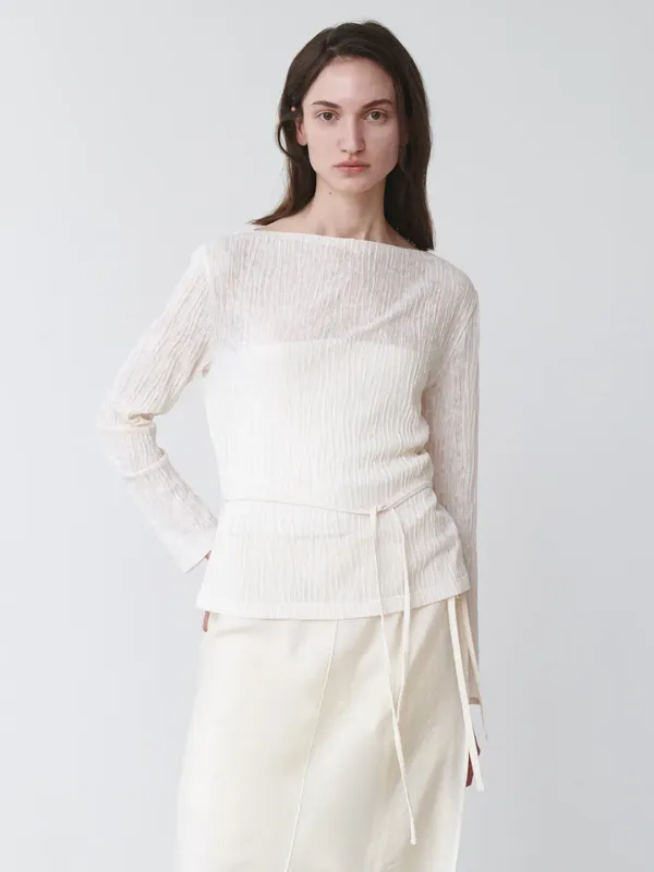 Crease Jersey Top SW5SE108_4color