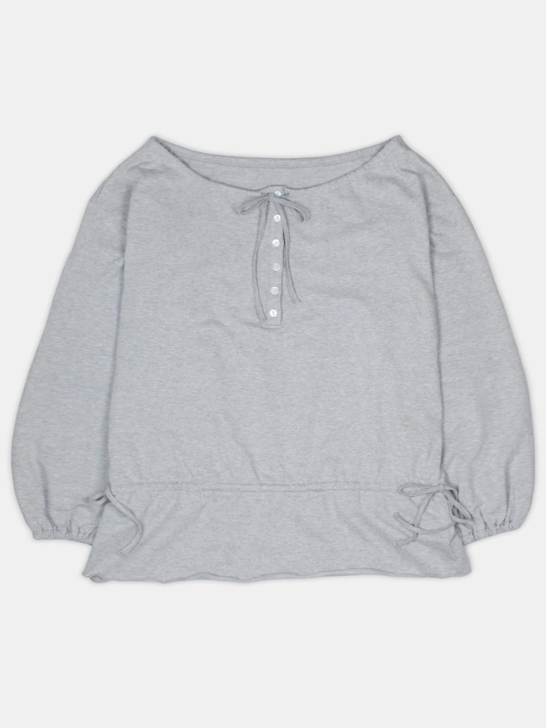 헤더먼트 jersey comfy blouse (melange) 상품 이미지 1