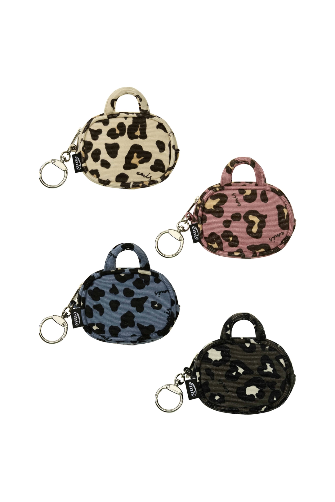 이미스 CORDUROY EMIS LEOPARD KEYRING 상품 이미지 1