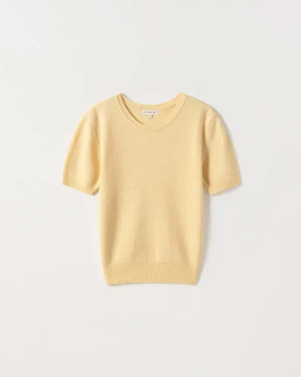 Roan Wool Half Sleeve Knit
