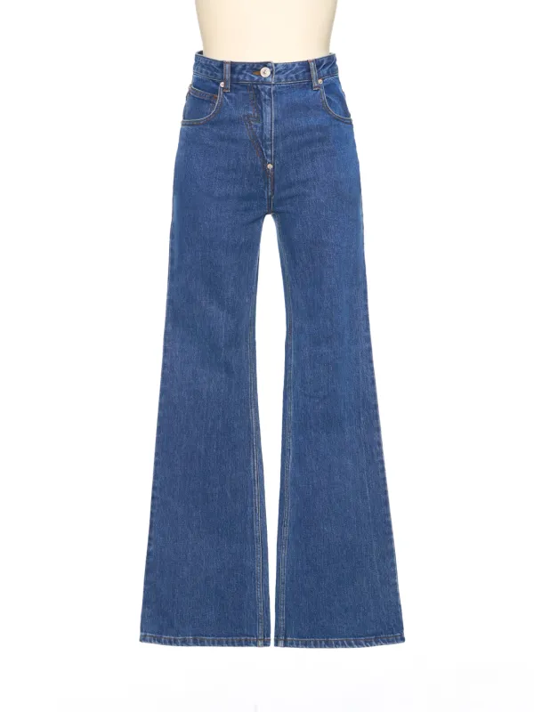 SS26 BLUE BOOTCUT JEANS