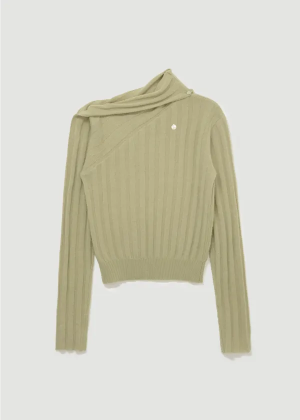 Unbalance knit (연카키)