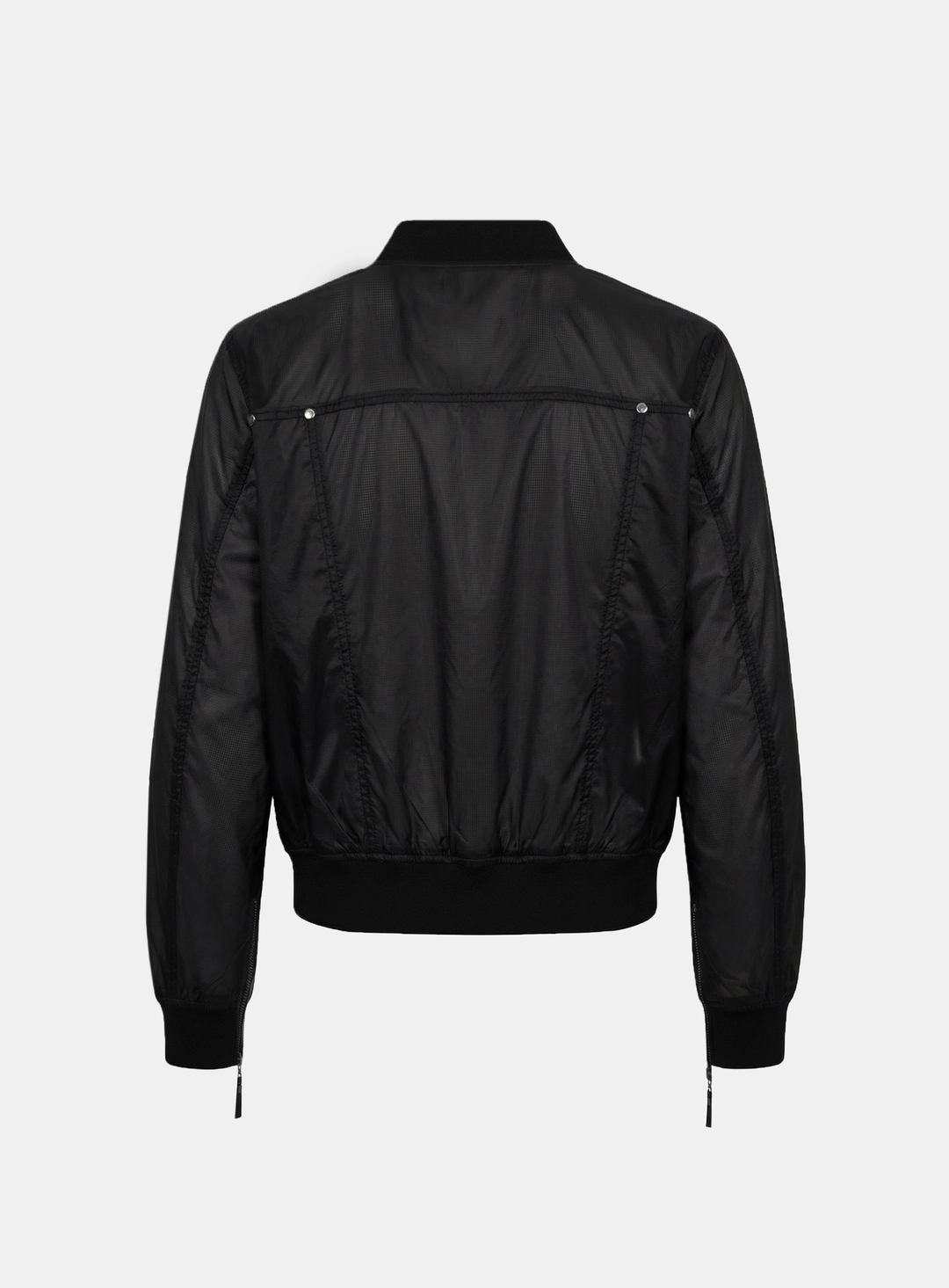 배드블러드 [w-jkt26-036] Laguna Lightweight Nylon Bomber Jacket - Black 상품 이미지 2