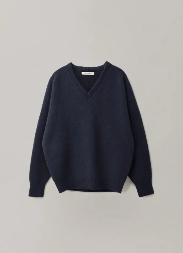 11TH / Pound alpaca sweater (French navy)