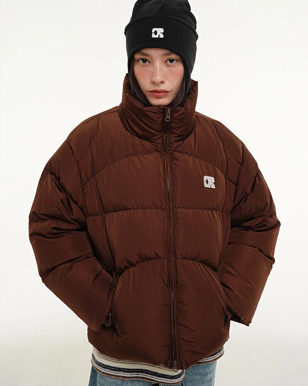 센토르 BASIC PUFFER PADDING_BROWN 상품 이미지 2
