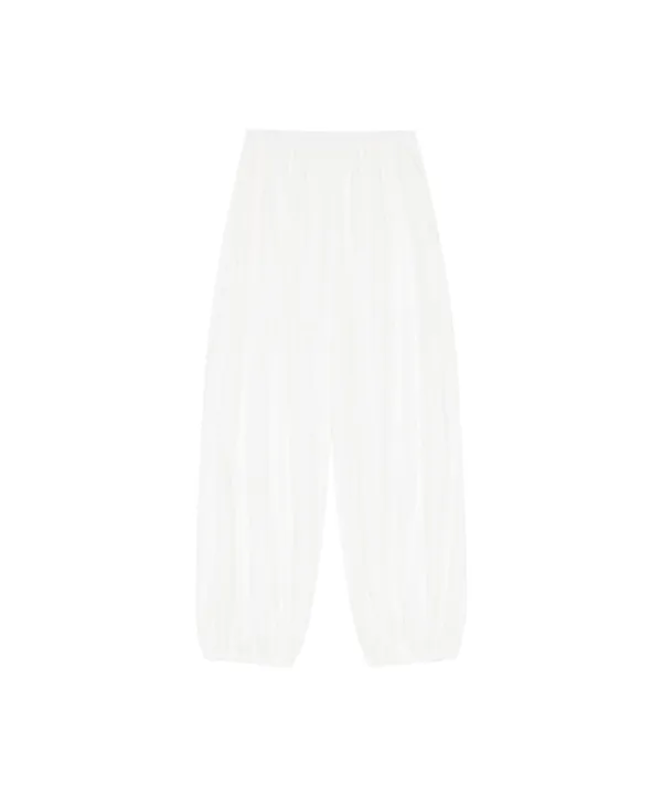 [7/17 예약발송]P3310 밴딩 벌룬 팬츠_White