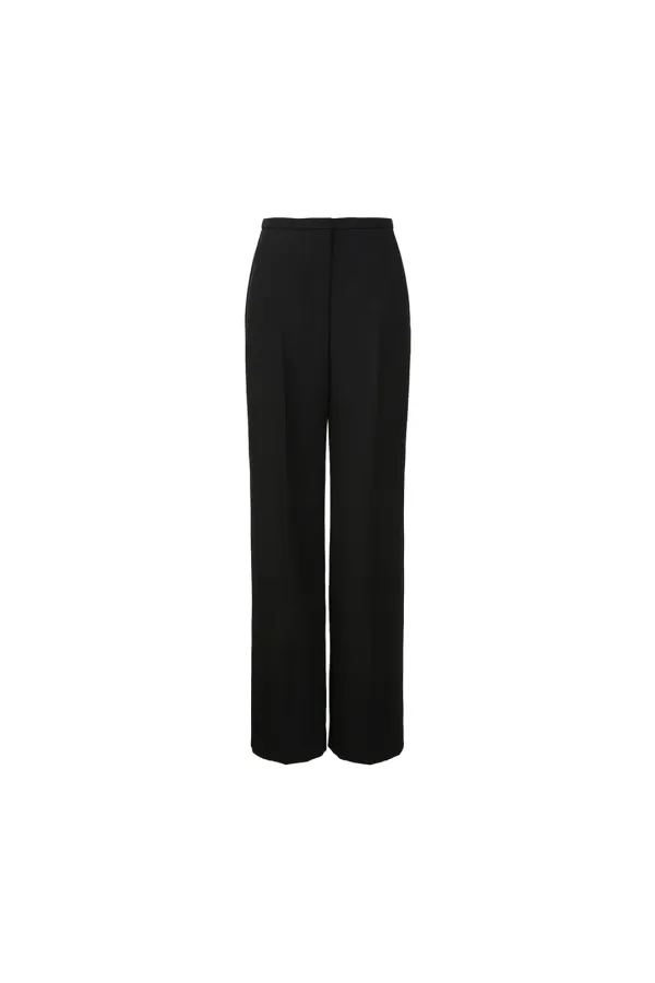 Slim Band Slacks, Black