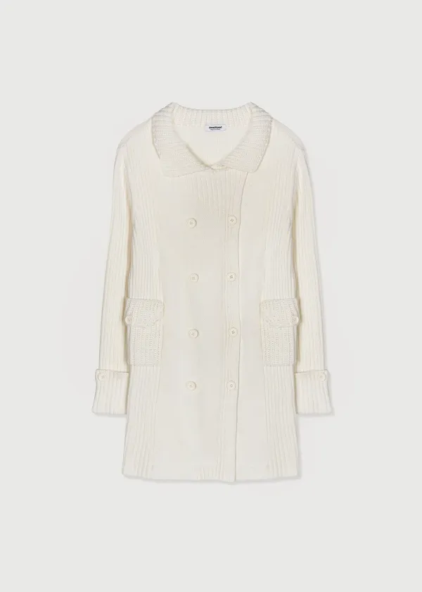 [2ND] DOUBLE BUTTON KNIT JACKET