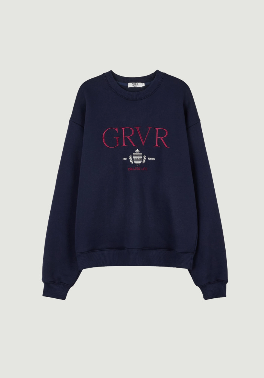 그로브 GRVR COLLEGE SWEATSHIRT 상품 이미지 1