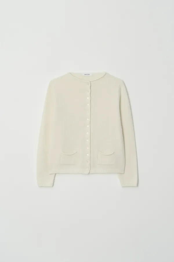 [2nd] Mock Neck Knit Cardigan
