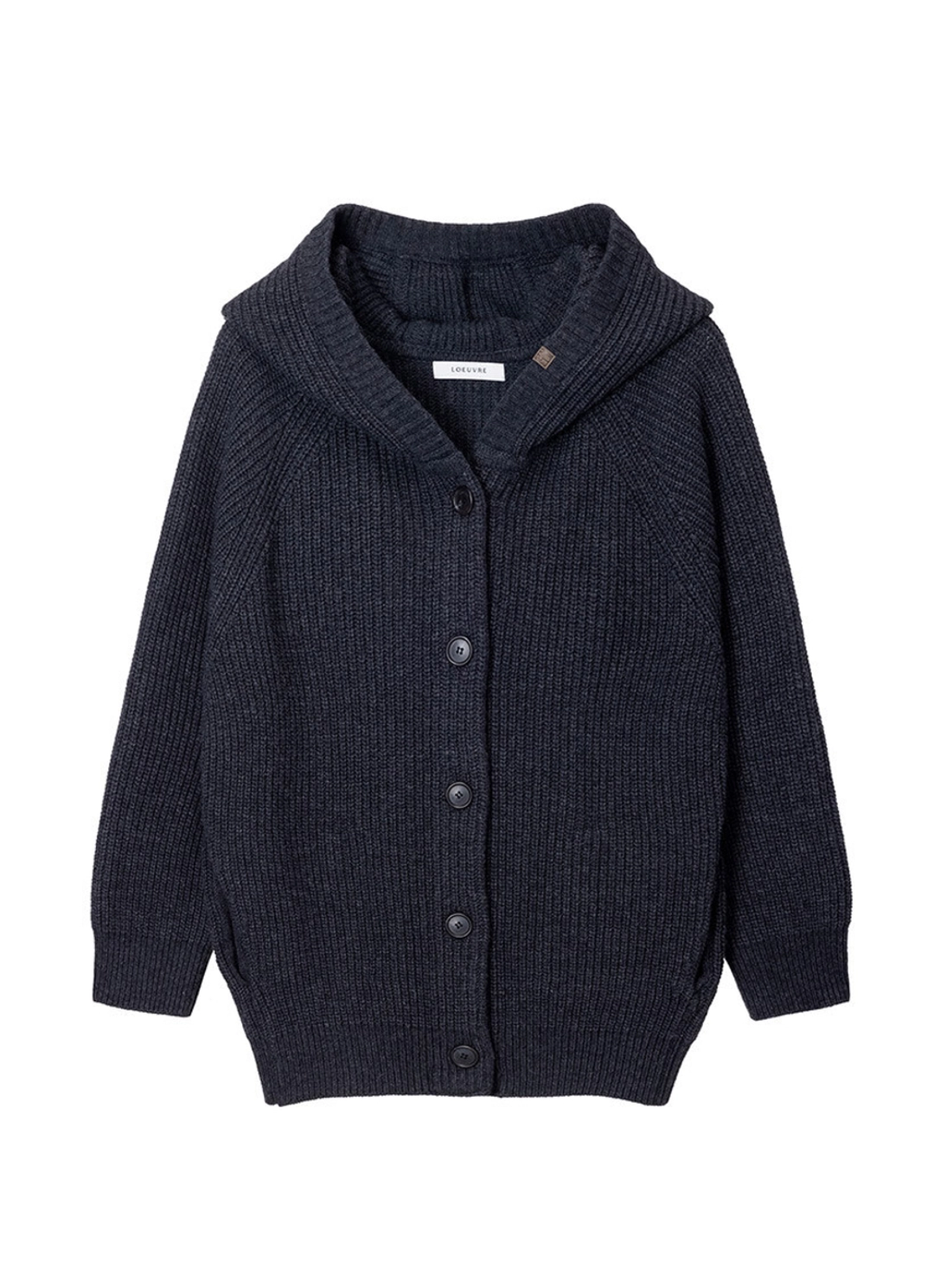 루에브르 Hoodie Knit Cardigan SK5WD472-9E 상품 이미지 1