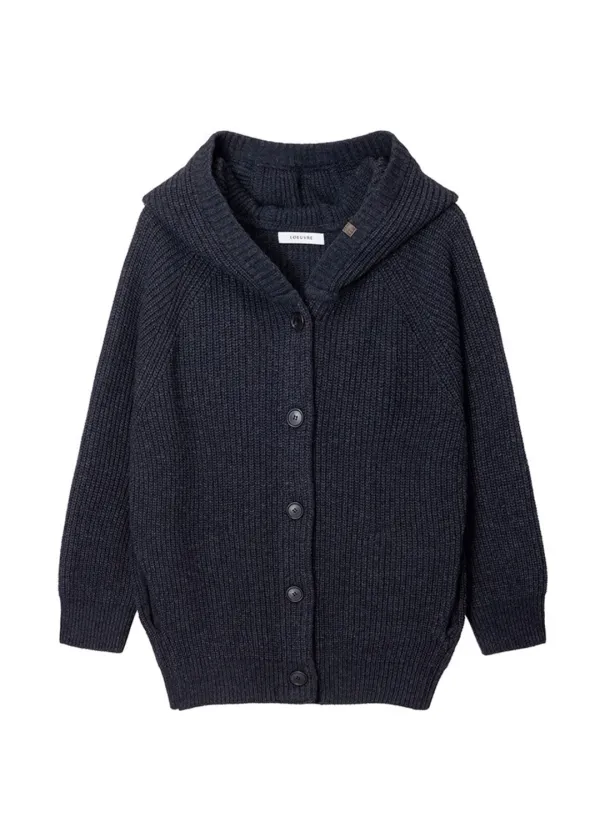 Hoodie Knit Cardigan SK5WD472-9E