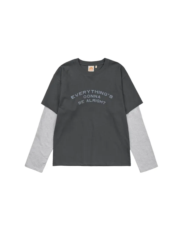 HS Layered L/S Tee_Charcoal
