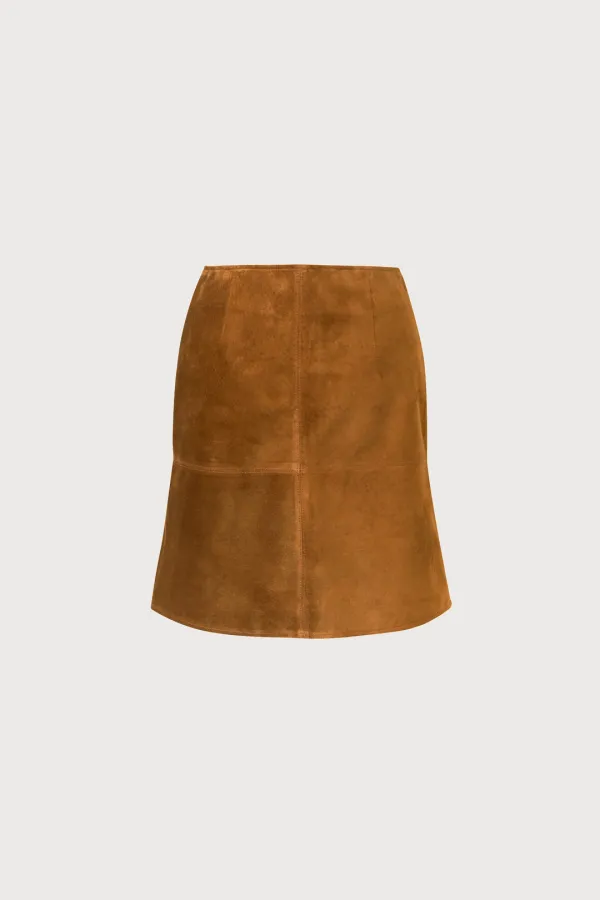 Part.8 Suede mini skirt