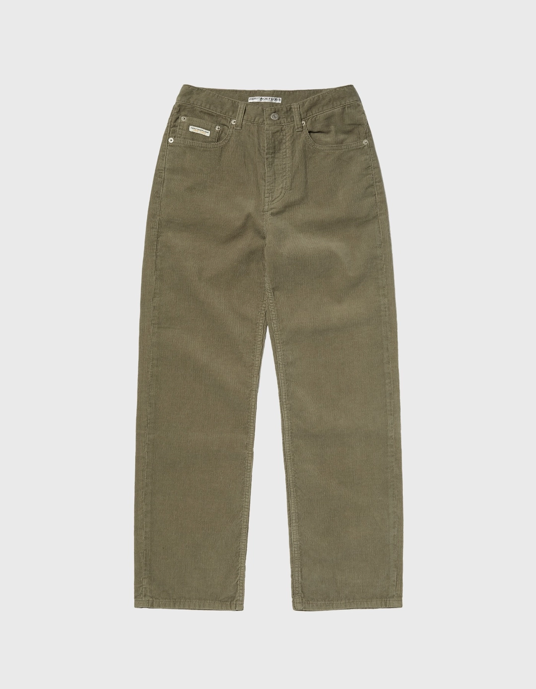 헤리티지플로스 CREST WASHED CORDUROY PANTS (W) / Khaki 상품 이미지 1