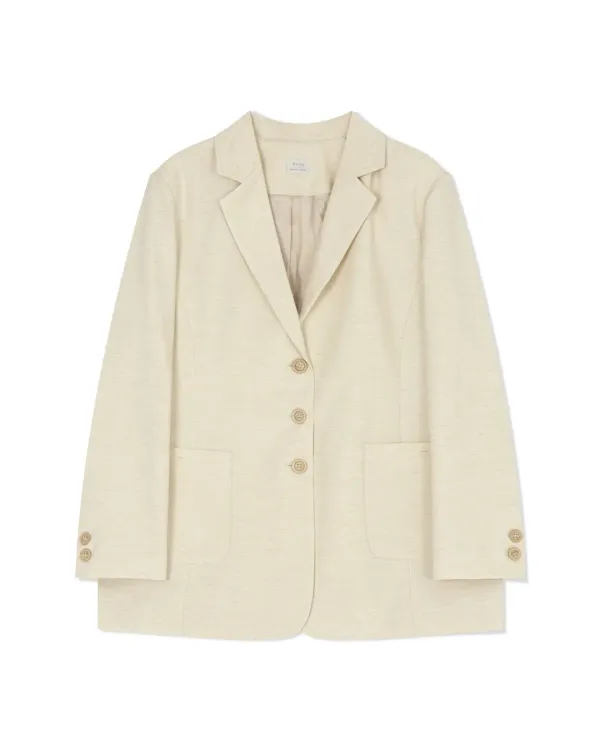 SLUB TAILORED JACKET (2color)