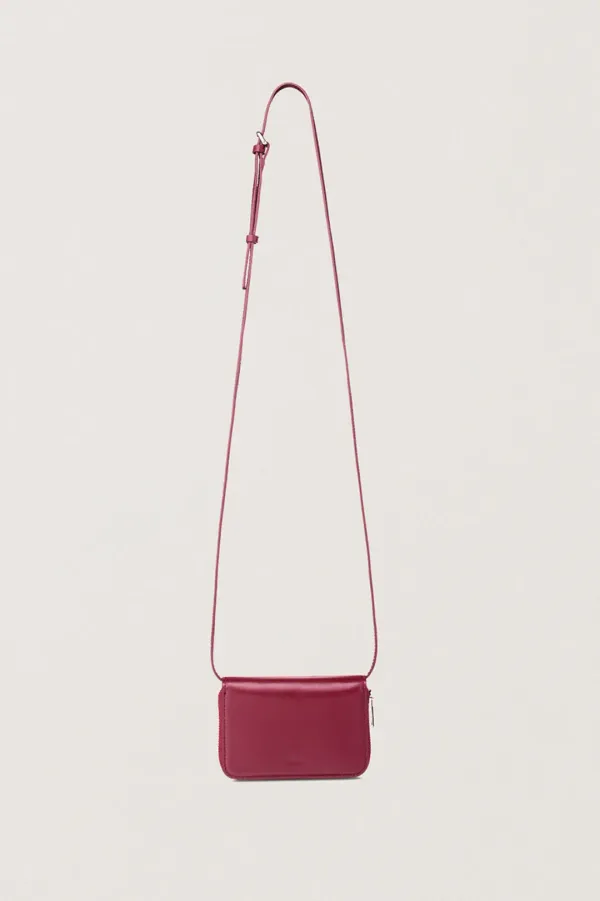 ESSENTIAL MINI CARD BAG BURGUNDY