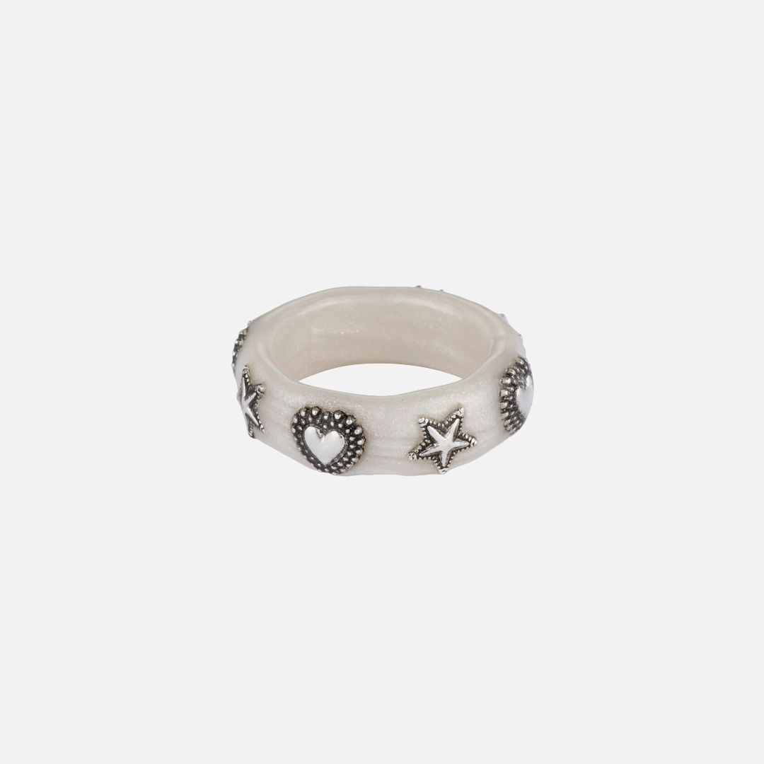 엔프프 vintage puff ring-white 상품 이미지 1