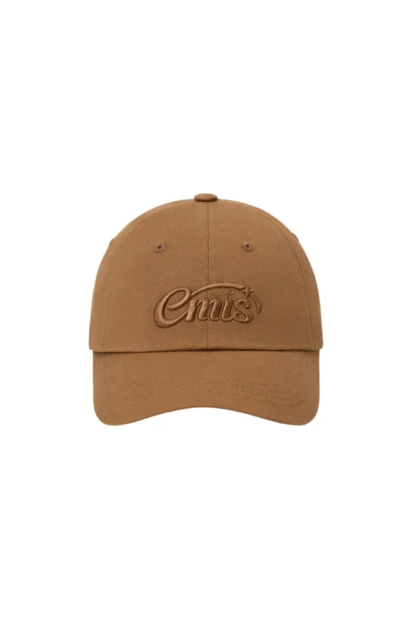 HALO LOGO BALL CAP-BROWN