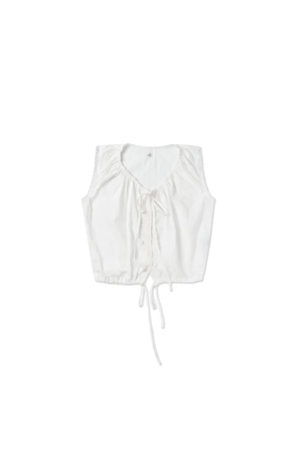 Pond lace blouse_punching