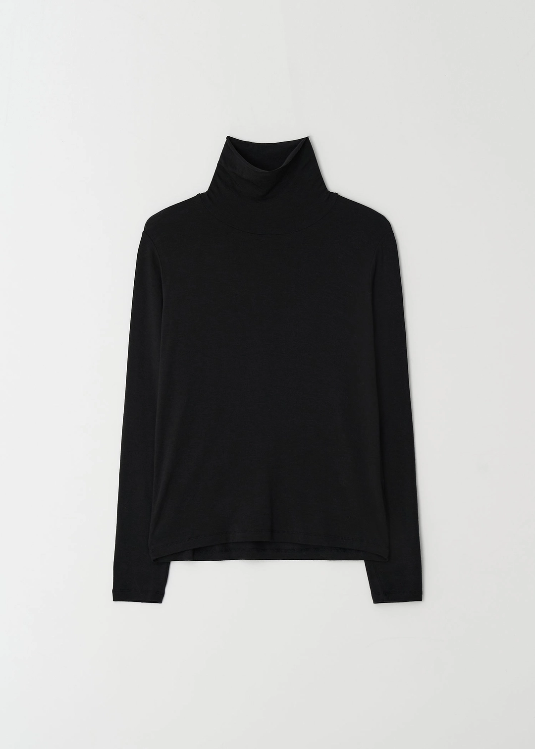더라이 Sheer Turtleneck Top(Black) 상품 이미지 1