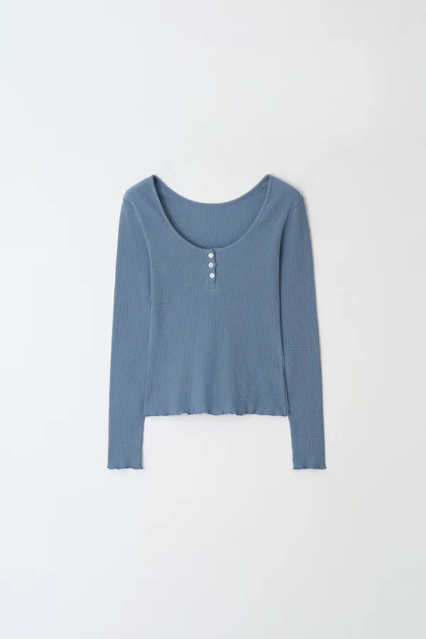 croffle t-shirt (blue)