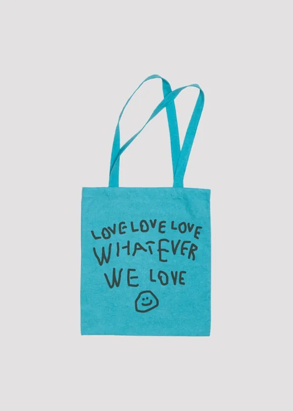 PIGMENT ECO BAG WE LOVE TEAL BLUE