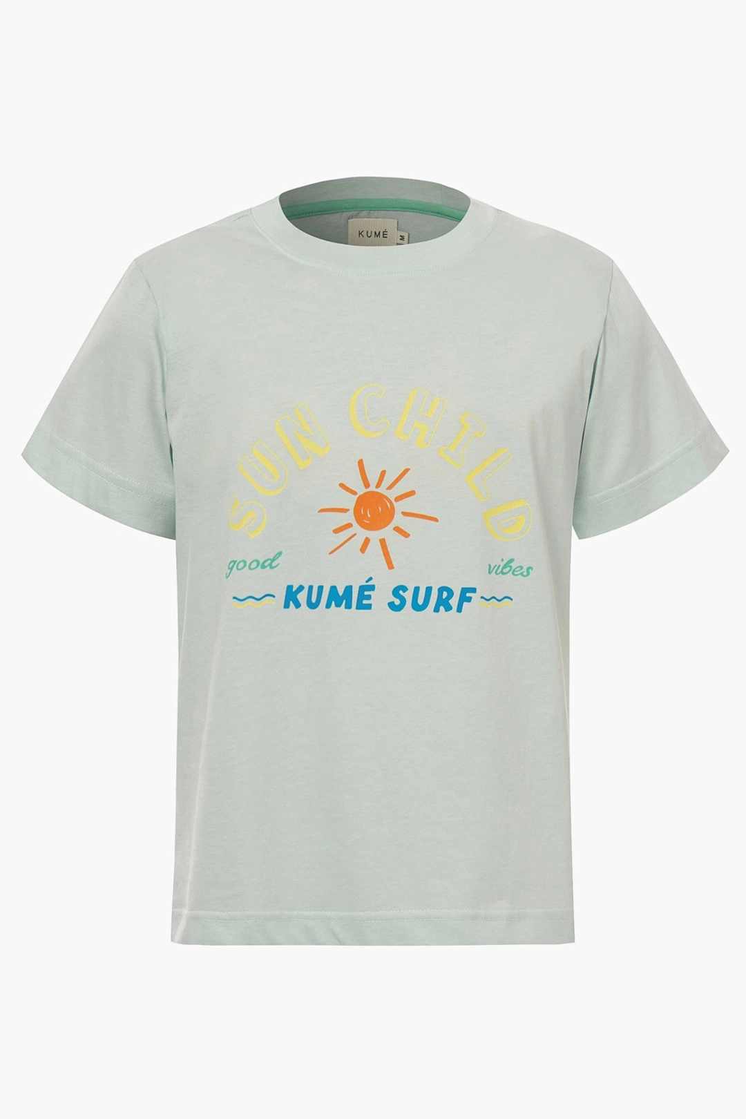 쿠메 (KIDS) SUN CHILD SILKET T-SHIRT, SKY BLUE 상품 이미지 2