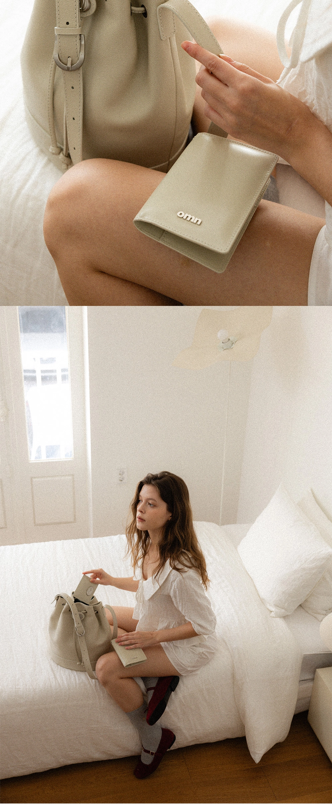 옴니포턴트 [Anti-Skimming] memory passpot wallet _Oat beige 상품 이미지 2