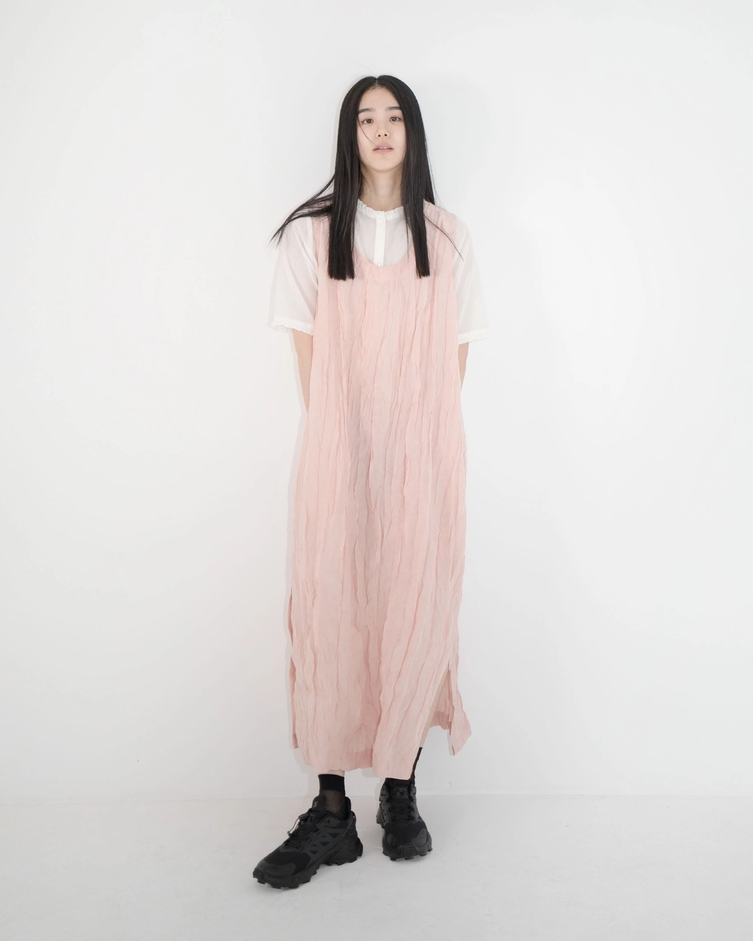 유노이아 crease sleeveless dress 상품 이미지 2