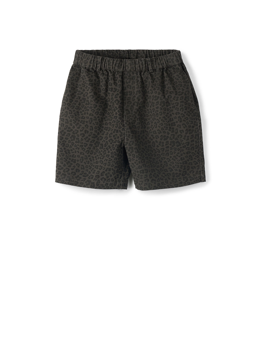파르티멘토 Vintage Leopard Shorts_Charcoal 상품 이미지 3