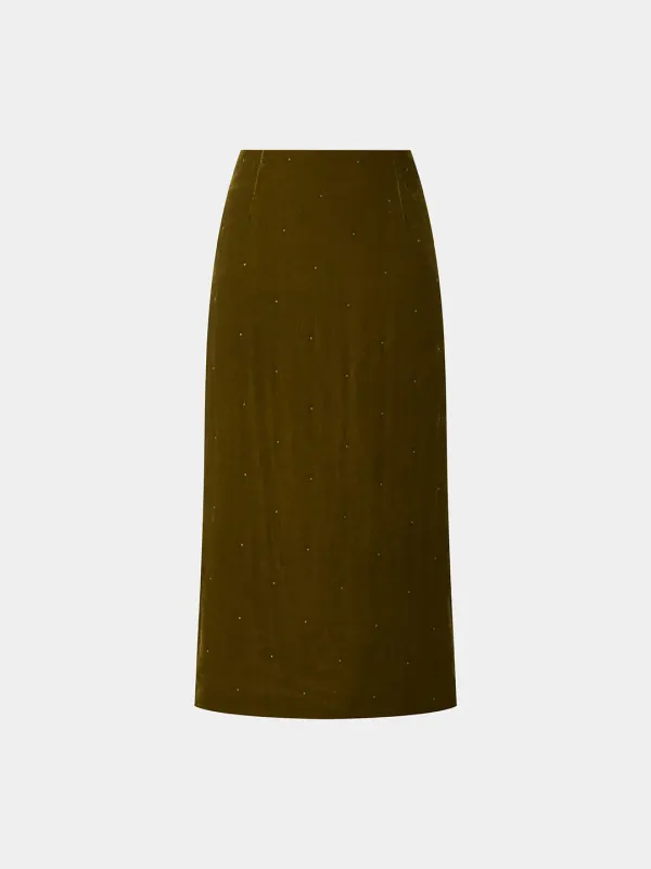 Dolian velvet padded SK